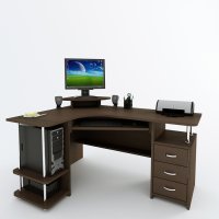 Угловой компьютерный стол С 224 БН