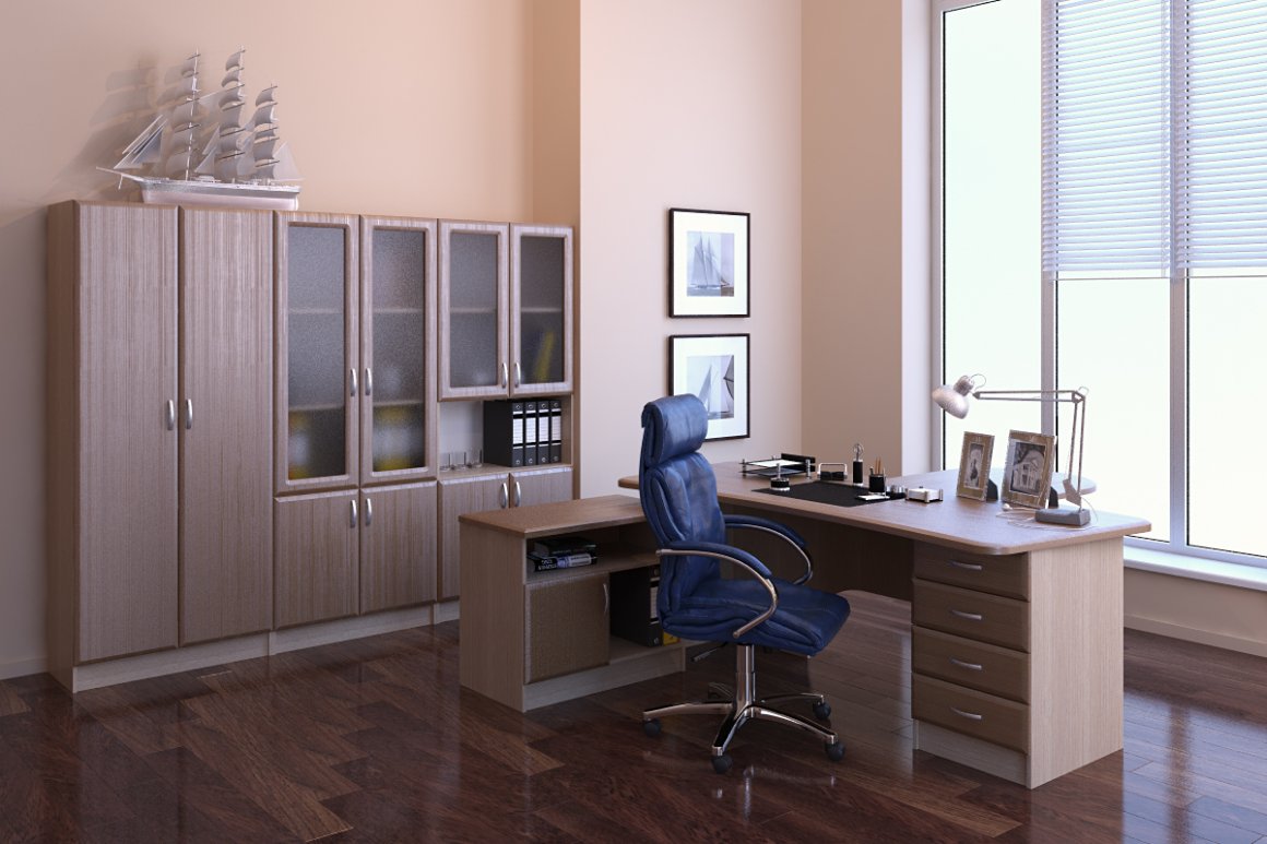 Серия офисной мебели Консул: кабинет руководителя Консул - доп. фото