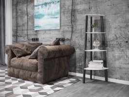 Стеллаж Призма Угол 4 полки