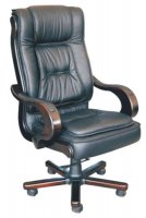 Кресло кожаное Boss-2- DM-1818