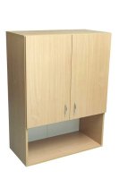 Шкаф низкий 2-дверный с нишей (29853)