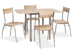 Фото - Комплект: стіл та 4 стільця Gobi