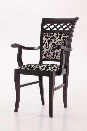 Фото - Дерев’яний стілець Флоренція Т (з підлокітниками)