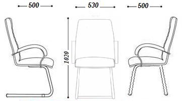 кресло Эльф размеры